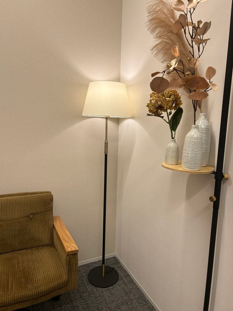 [美品/匿名配送]リセノ フロアライト Delicia スマートLED電球付属