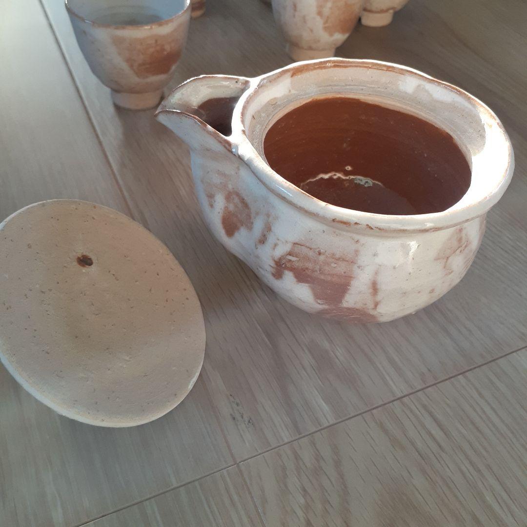 【美品、新品】萩焼　煎茶器