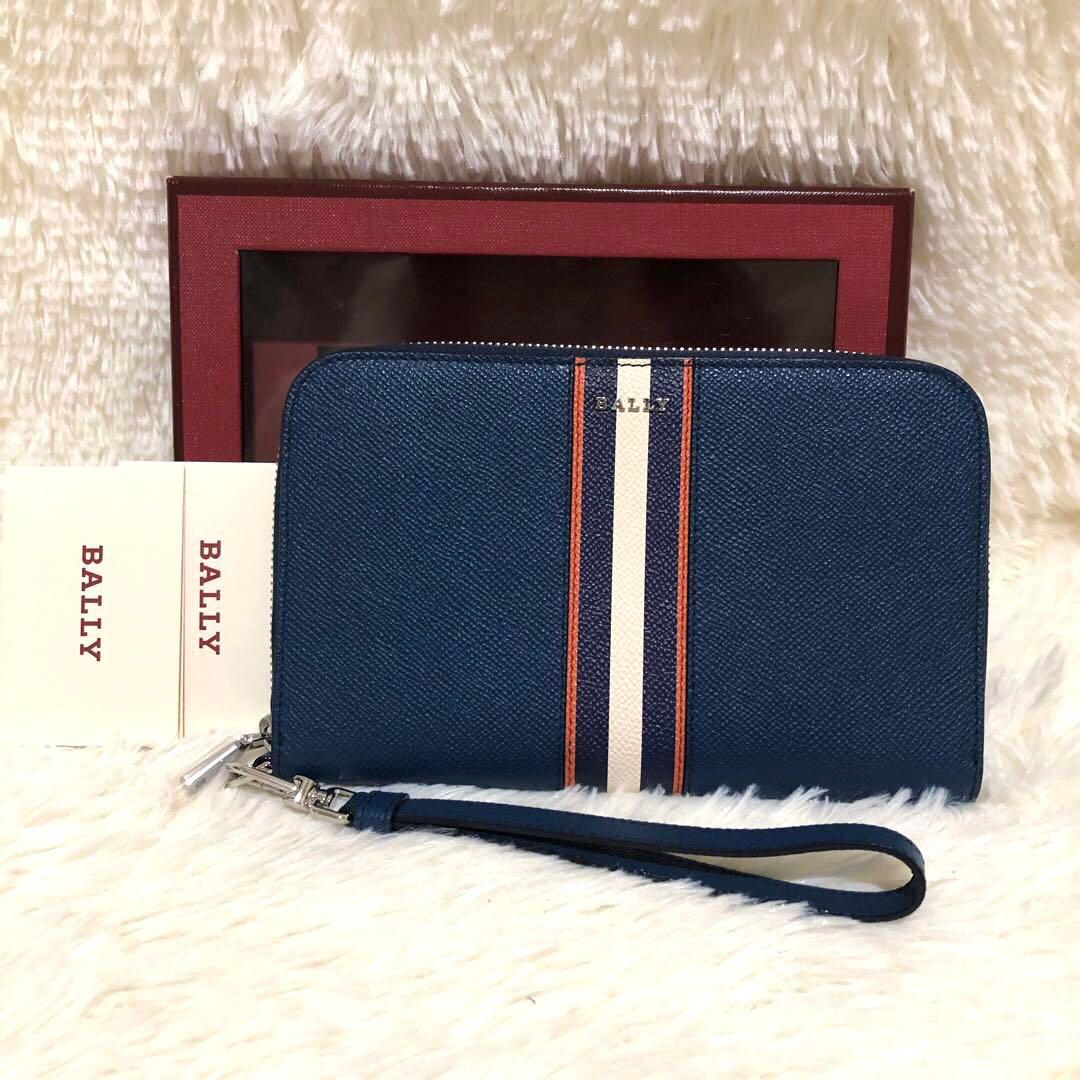 未使用✨Bally レザー　 ラウンドファスナー 長財布
