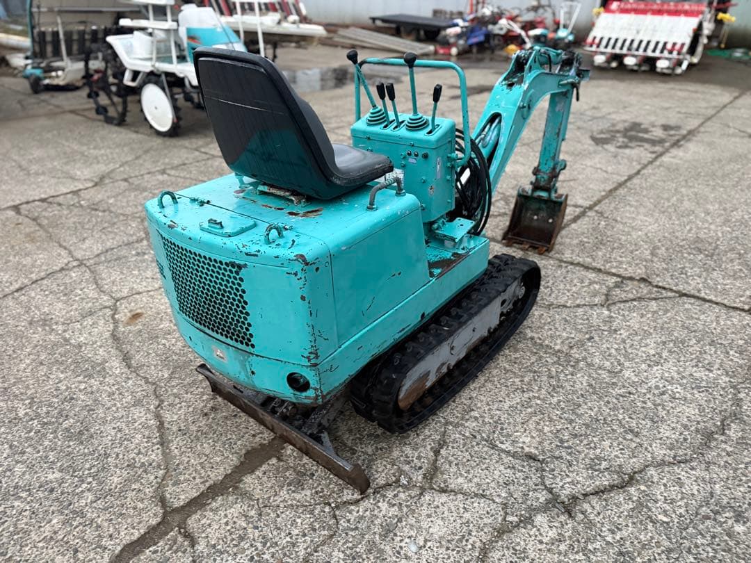 「新潟県長岡市発」クボタミニユンボKH‐0070.7tクラスディーゼル動作確認済