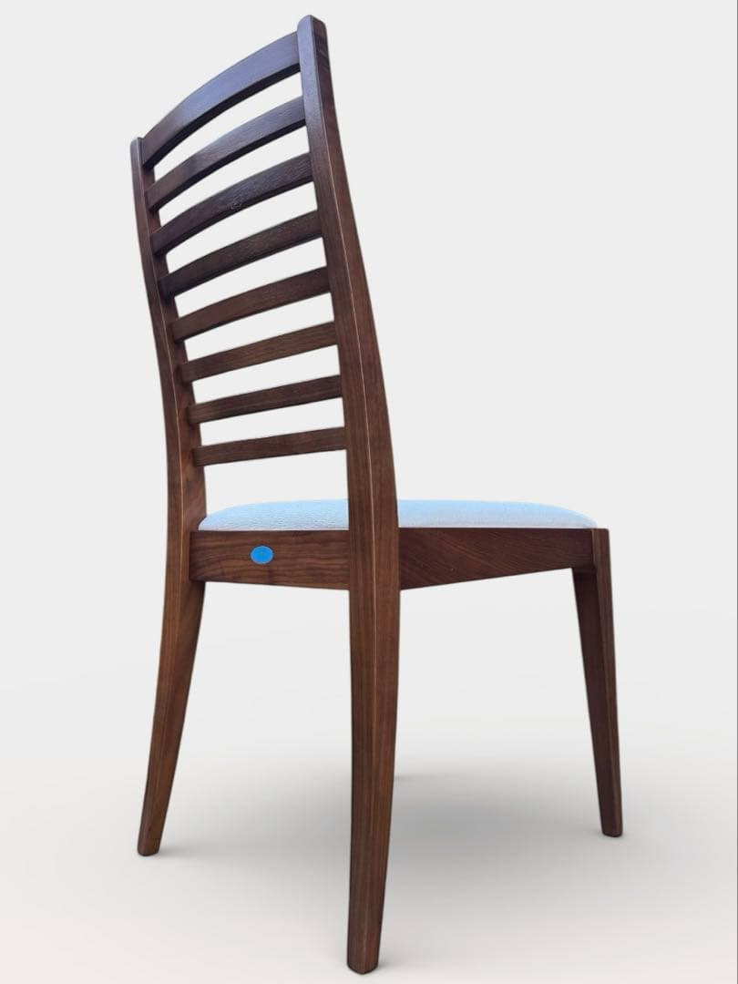 ②秋田木工 IDC大塚家具 ダイニングチェア ラダーバック 曲げ木 ２脚