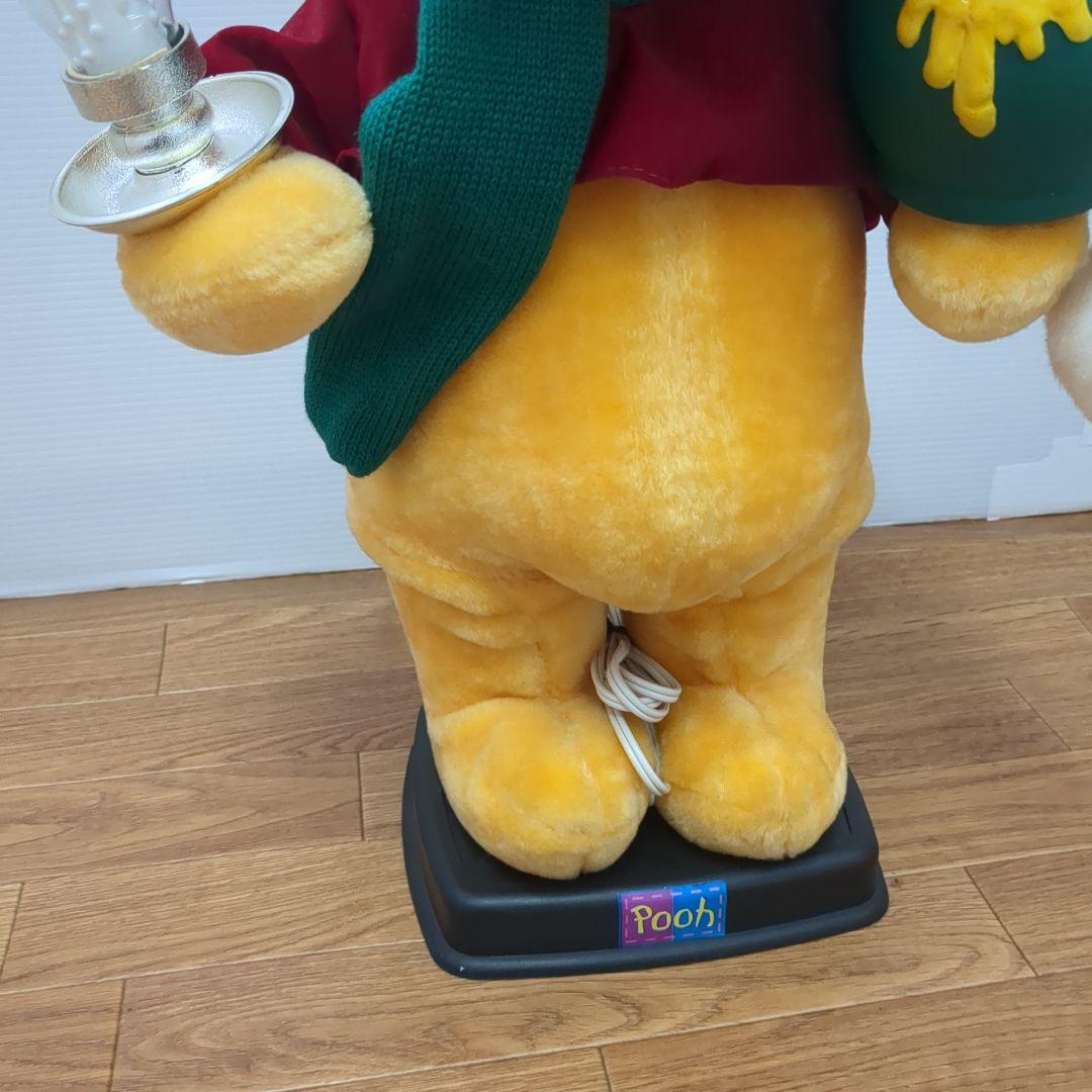 【動作品】くまのプーさん サンタクロース Disney 手　首　稼働