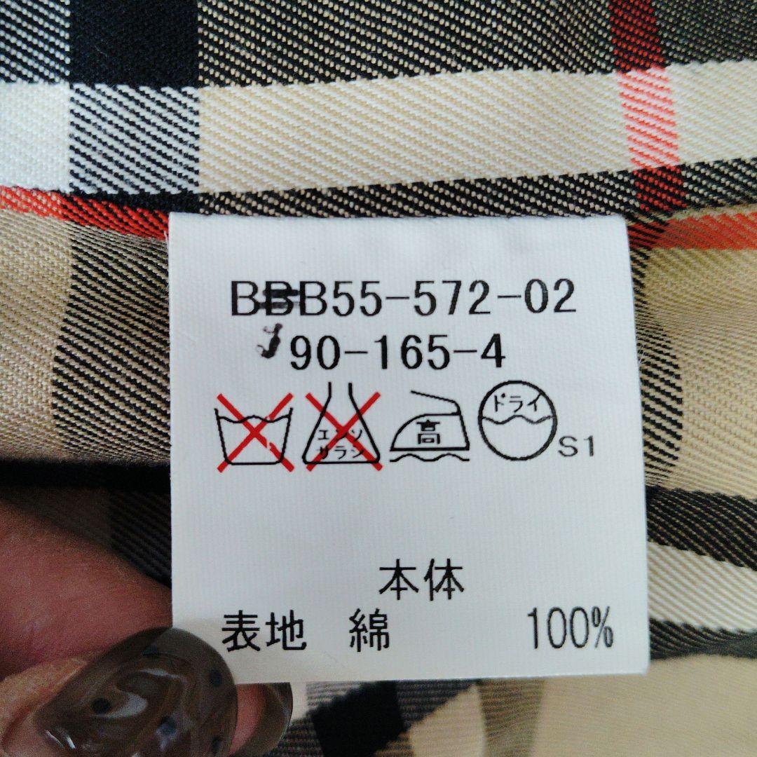 希少未使用級 ☆バーバリー ステンカラーコート M ライナー付 ノバチェック