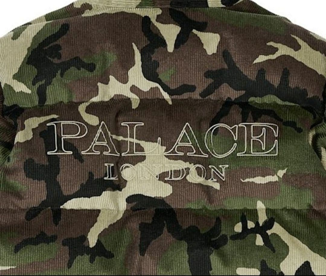 ジャケット・アウター 25SS PALACE CORDUROY PUFFA JACKET CAMO