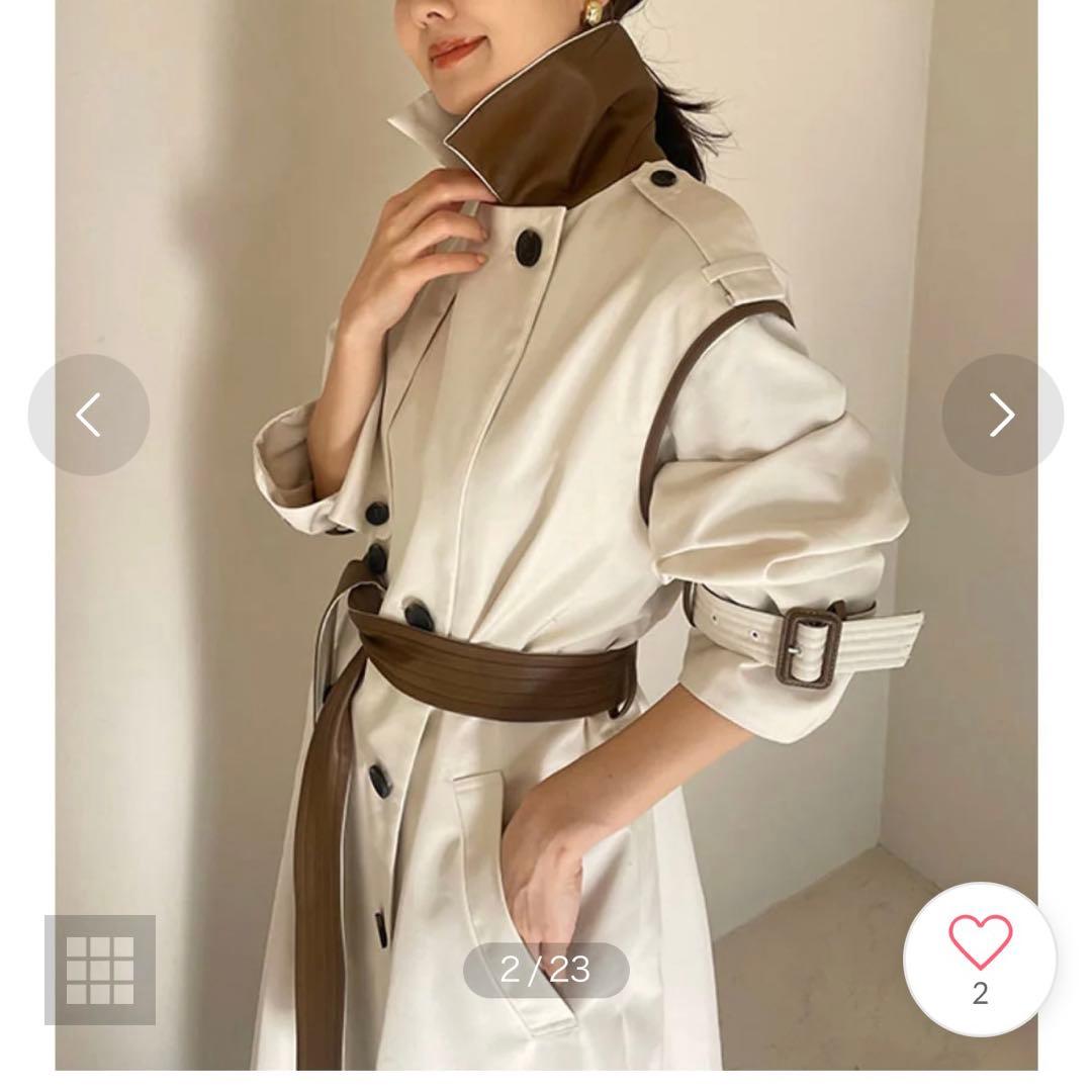 アニュアンス　トレンチコート