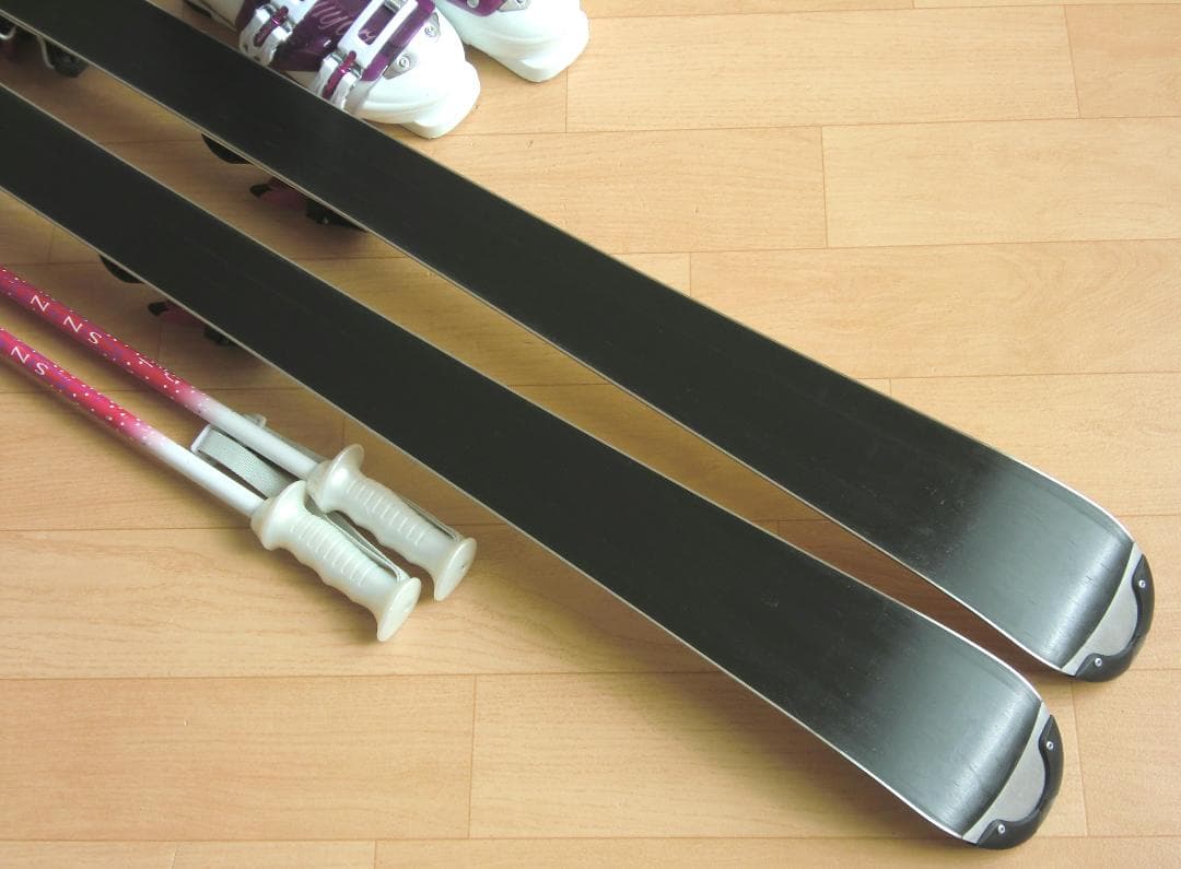 ■■送料無料■ロシニョール■女性用スキーセット■板154靴25.5■メンテ付■■