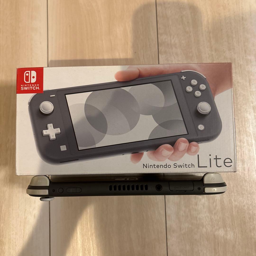 Nintendo Switch Lite グレー 箱付き