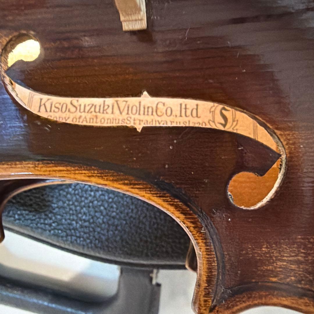 バイオリン木曽鈴木本体とケース　1964年製ヴィンテージバイオリン