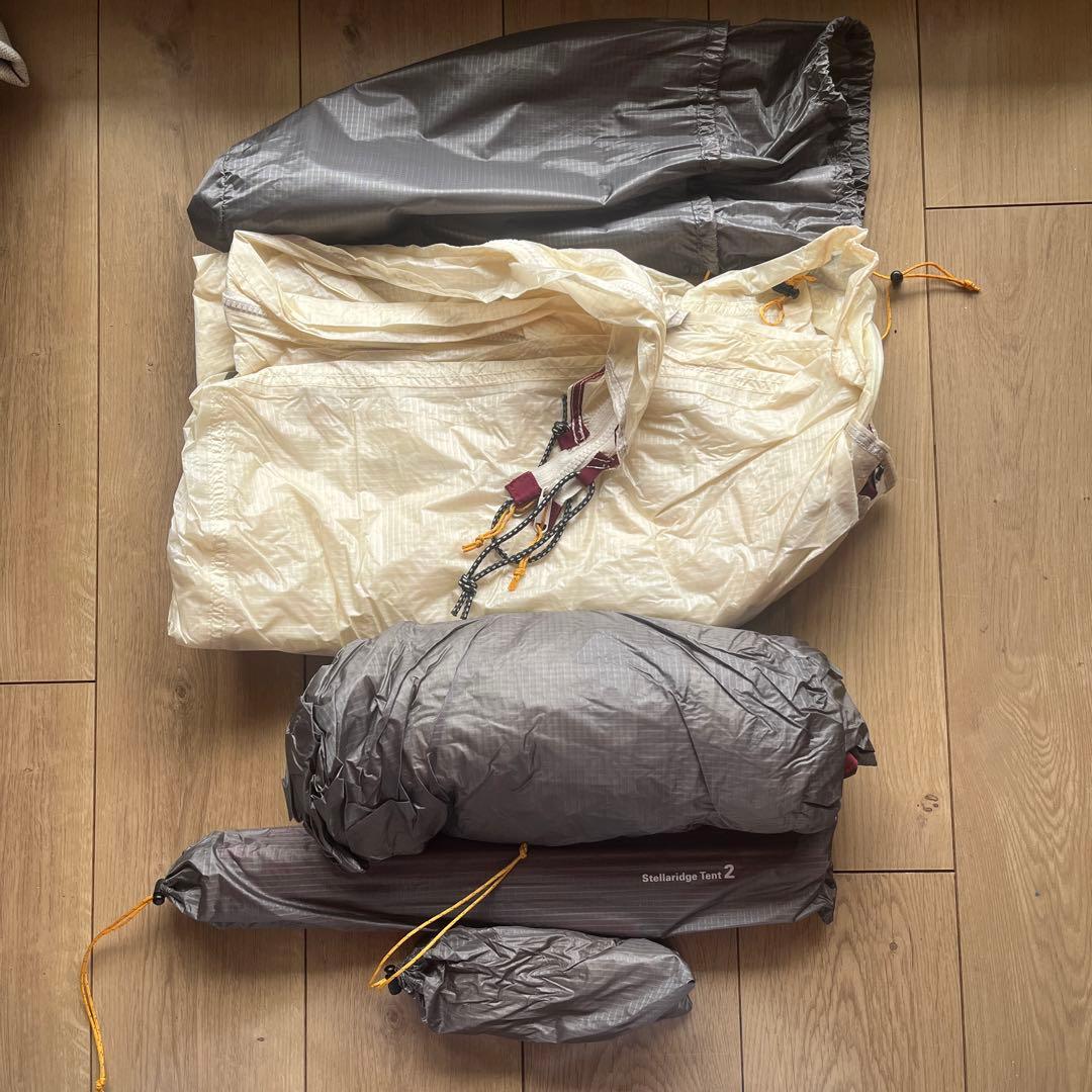 mont-bell ステラリッジ2 白