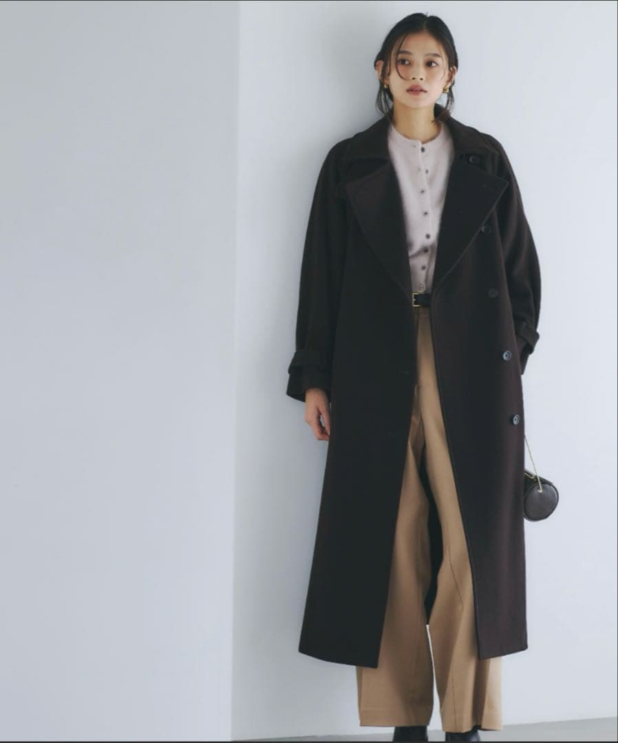 ウールトレンチコート　2025AW