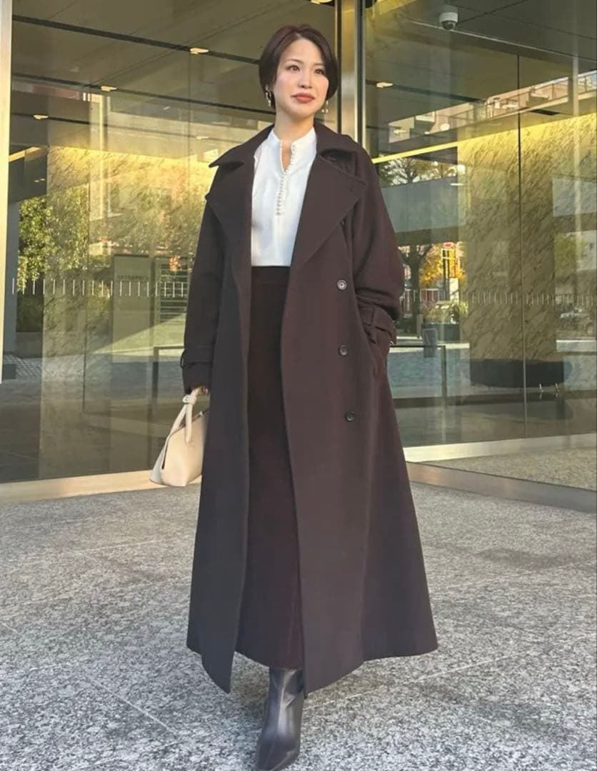 ウールトレンチコート　2025AW