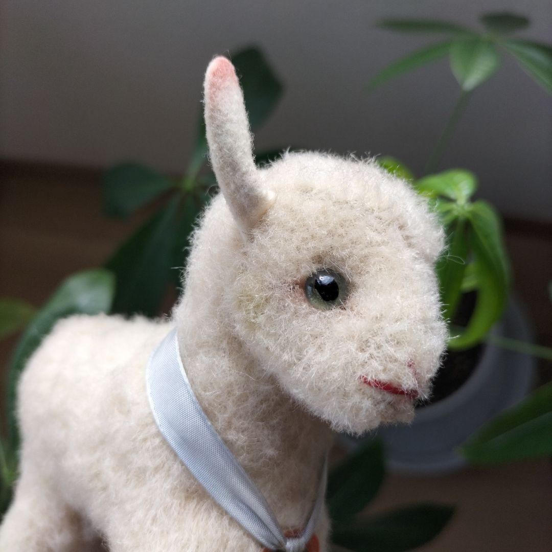 ビンテージ　シュタイフ　Lamby 羊 １４cm