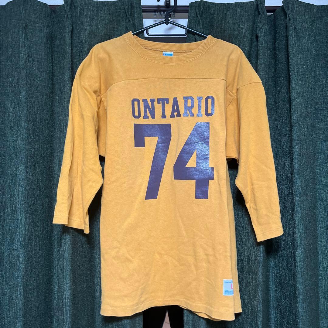 チャンピオン　七分シャツ　Lサイズ　1973年〜1982年「バータグ後期」