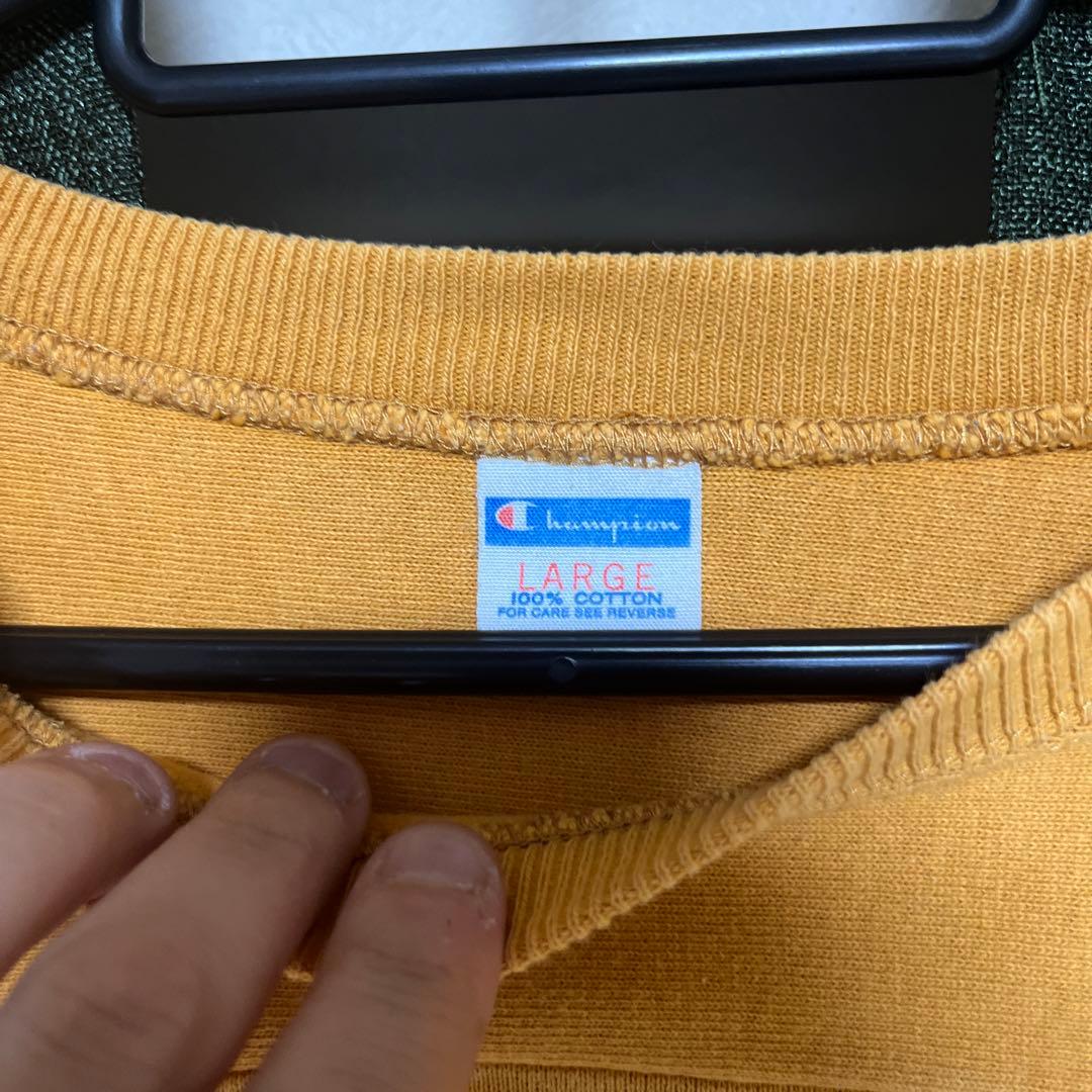 チャンピオン　七分シャツ　Lサイズ　1973年〜1982年「バータグ後期」