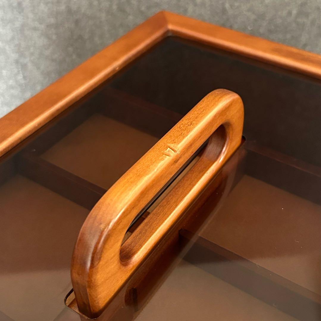 豊岡クラフト小物収納アクセサリーケース文具薬救急箱メイクボックス机上整理