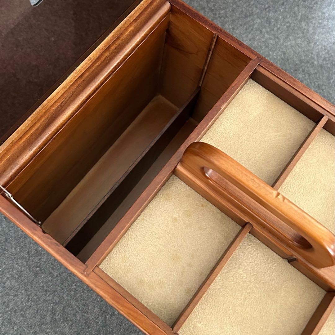 豊岡クラフト小物収納アクセサリーケース文具薬救急箱メイクボックス机上整理