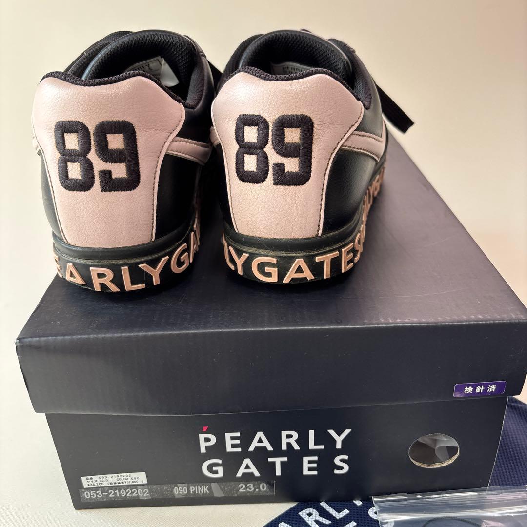 美品✨PEARLYGATES パーリーゲイツ ゴルフ シューズ✨23.0