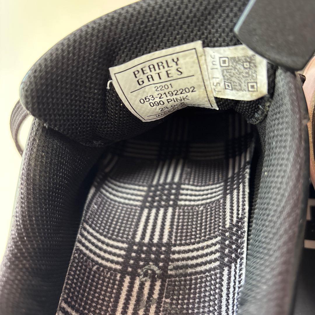 美品✨PEARLYGATES パーリーゲイツ ゴルフ シューズ✨23.0