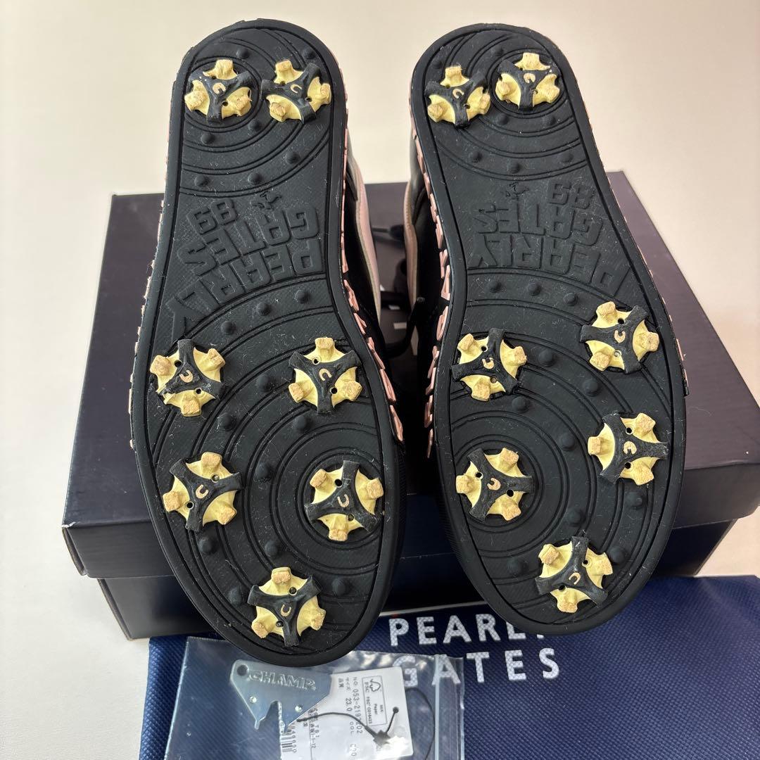 美品✨PEARLYGATES パーリーゲイツ ゴルフ シューズ✨23.0