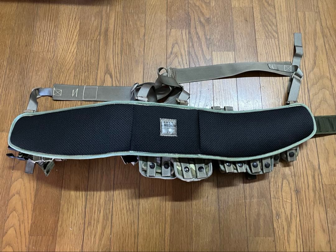イギリス,英軍 MTP 4点PLCE HIP BELT MEDIUM＋ポーチ7点