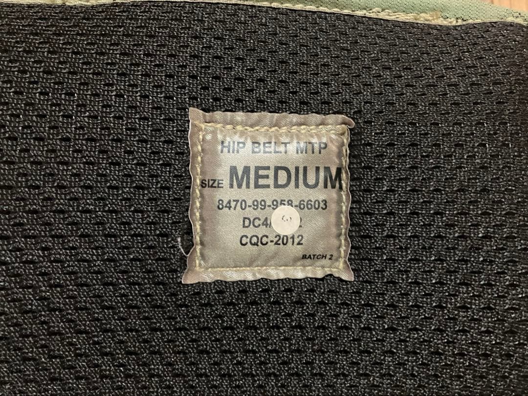 イギリス,英軍 MTP 4点PLCE HIP BELT MEDIUM＋ポーチ7点