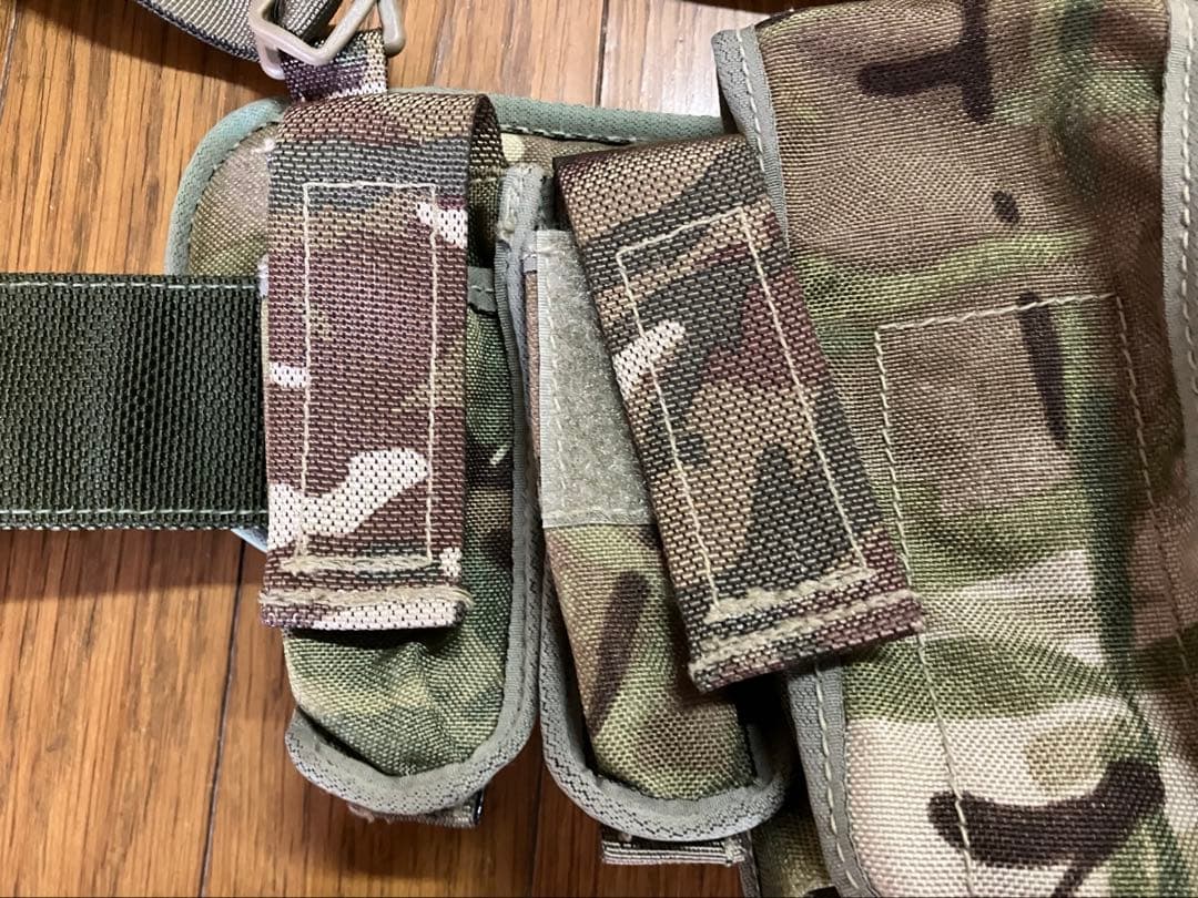 イギリス,英軍 MTP 4点PLCE HIP BELT MEDIUM＋ポーチ7点