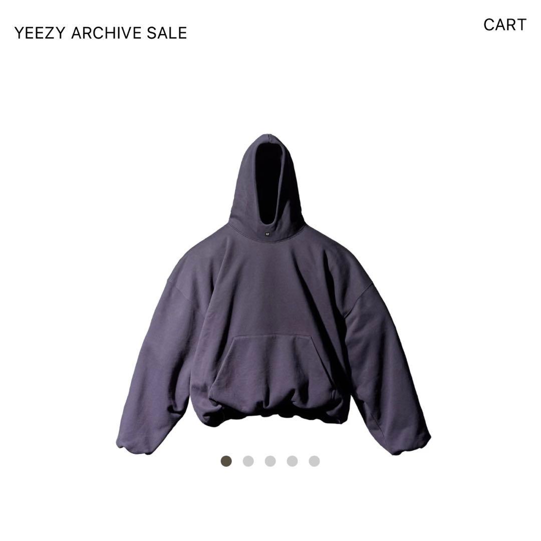 トップス Yeezy Gap Logo hoodie black