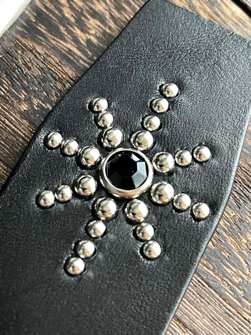 ディッキーズ874専用スタッズベルト　昭南ベンズ　シルバーHTC CALEE