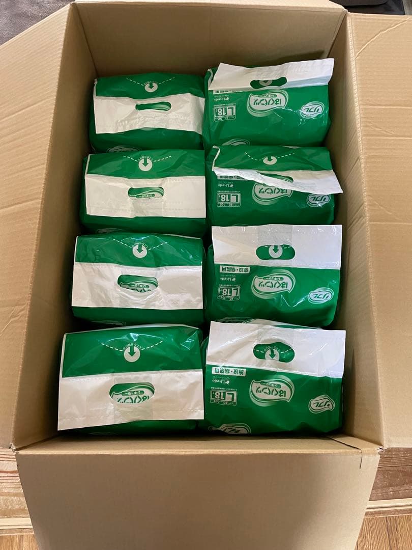 リフレ　はくパンツ L18 8パック入り