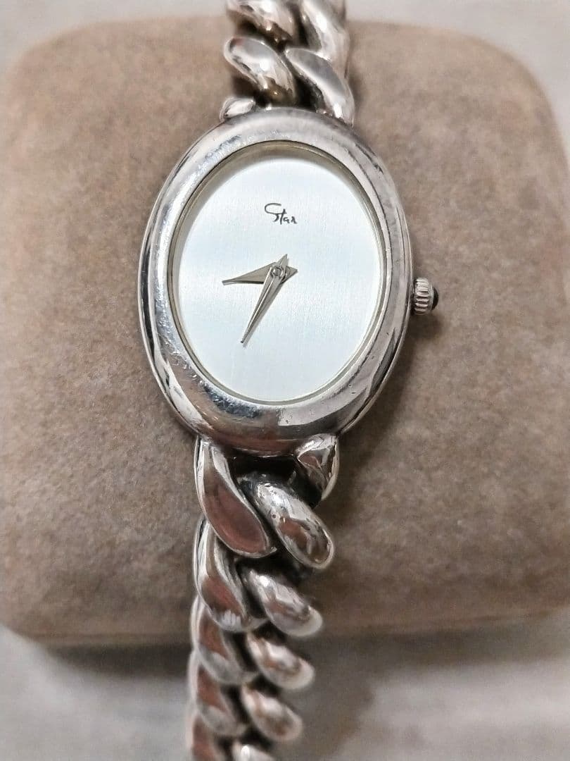 Sora　スタージュエリー　ブレスレットタイプ　シルバーウォッチ