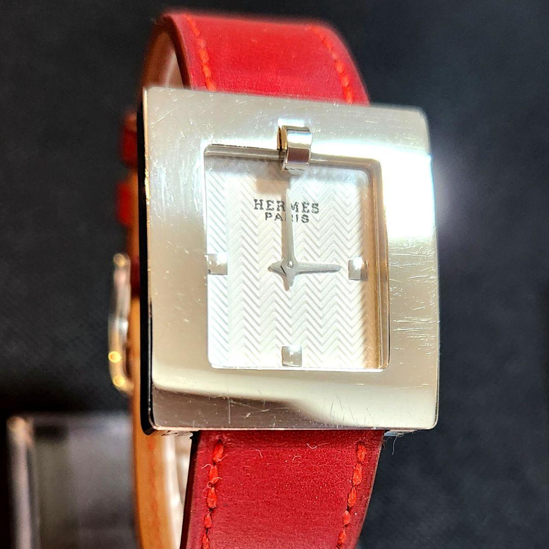 ✨美品✨HERMES エルメス ベルトウォッチ 腕時計 BE1.210 稼働