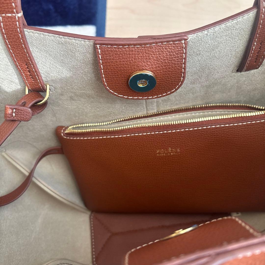 さやさん専用polene　cyme mini コニャック