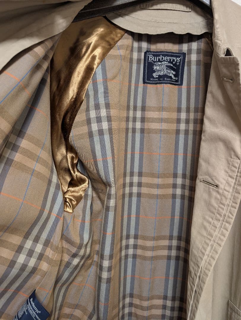 Burberry ステンカラーコート england