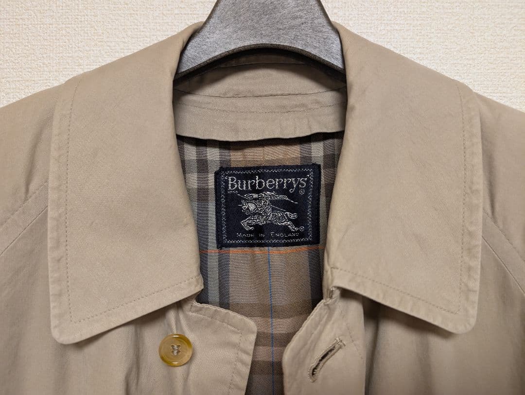 Burberry ステンカラーコート england