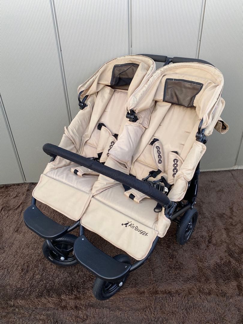 恵*様 【付属品付き✨】エアバギー ココダブル キャメル 2人乗り ベビーカー