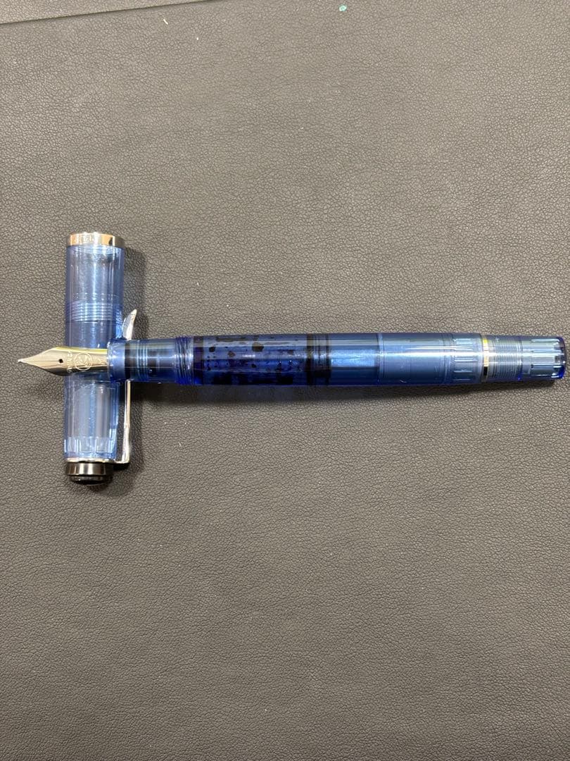 ☆万年筆 ペリカン M205 デモンストレーター　ブルー　本体のみ