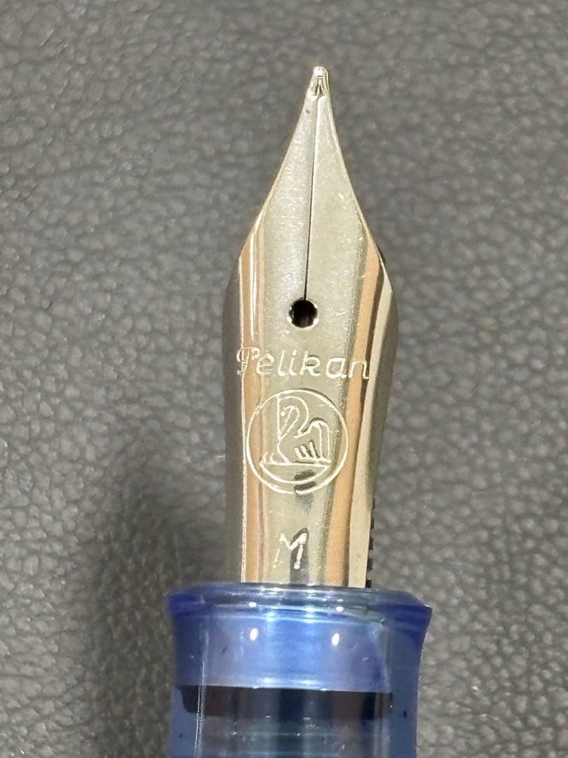 ☆万年筆 ペリカン M205 デモンストレーター　ブルー　本体のみ