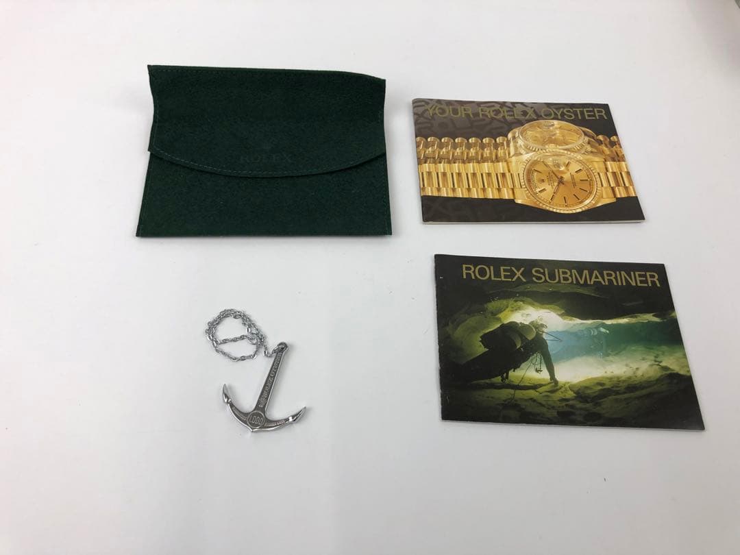チ*認様 ロレックス　空き箱　外箱　内箱　小冊子　チャーム　保存袋