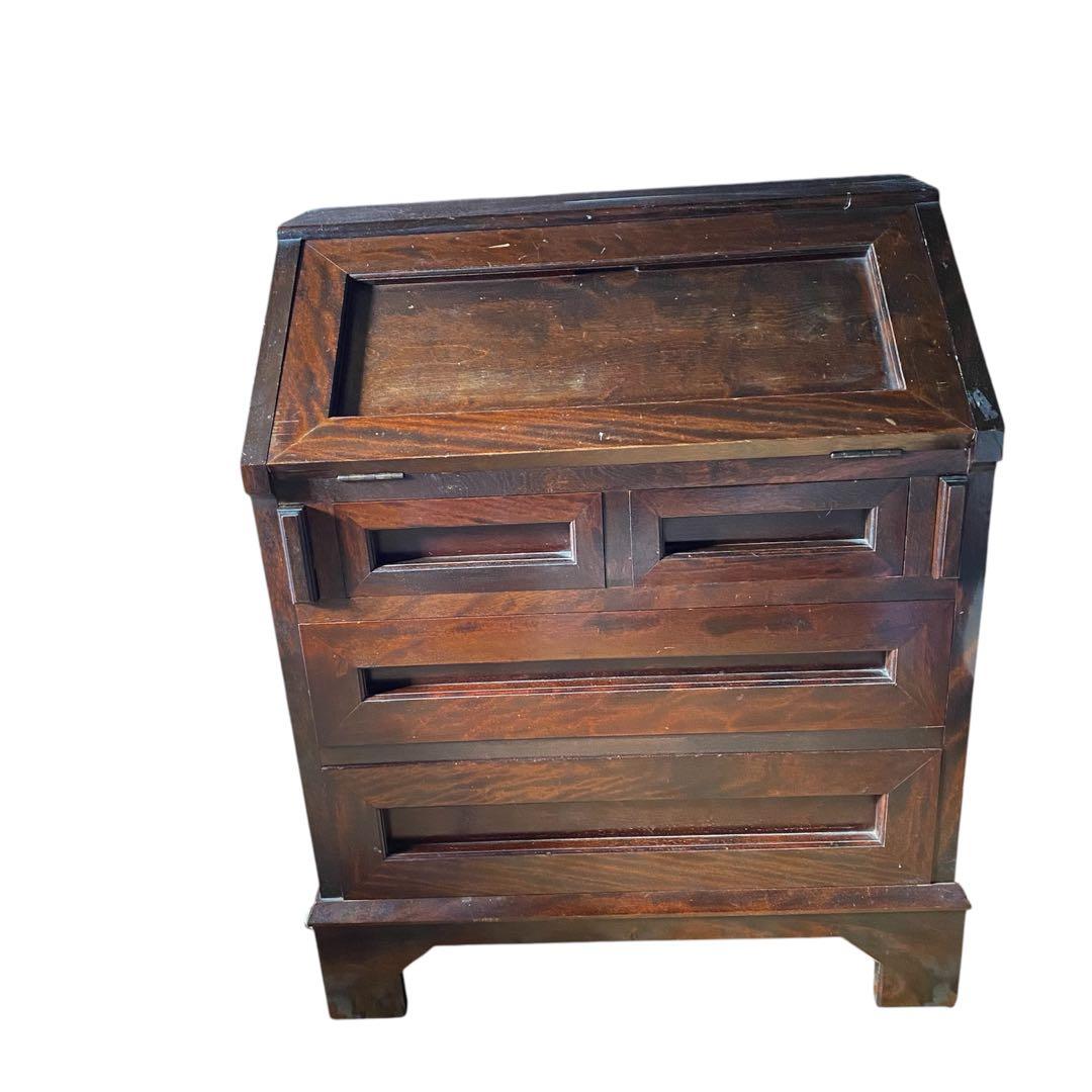 【希少】民芸家具　高山式 ライティング ビューロー デスク ヴィンテージ　書斎机