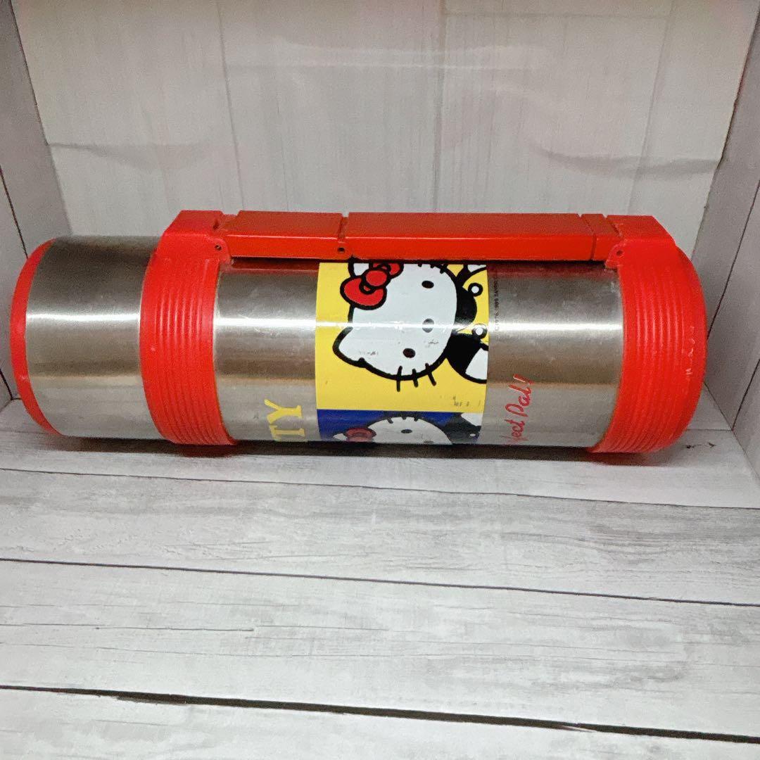 入手困難　昭和レトロ　ハローキティ　大きい水筒1989年製