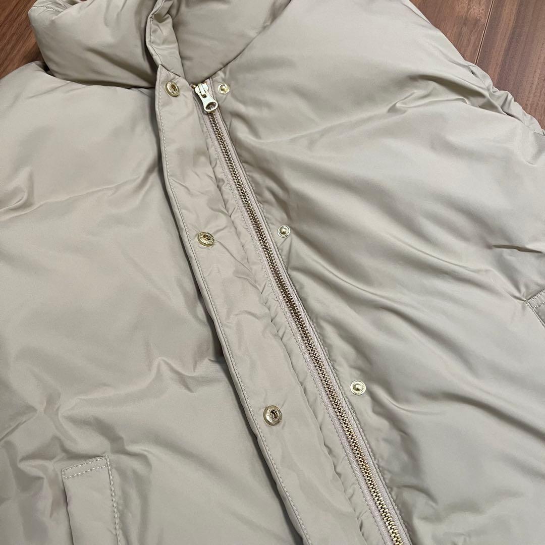 CAFNE カフネ ダウンベスト 38 M ベージュ