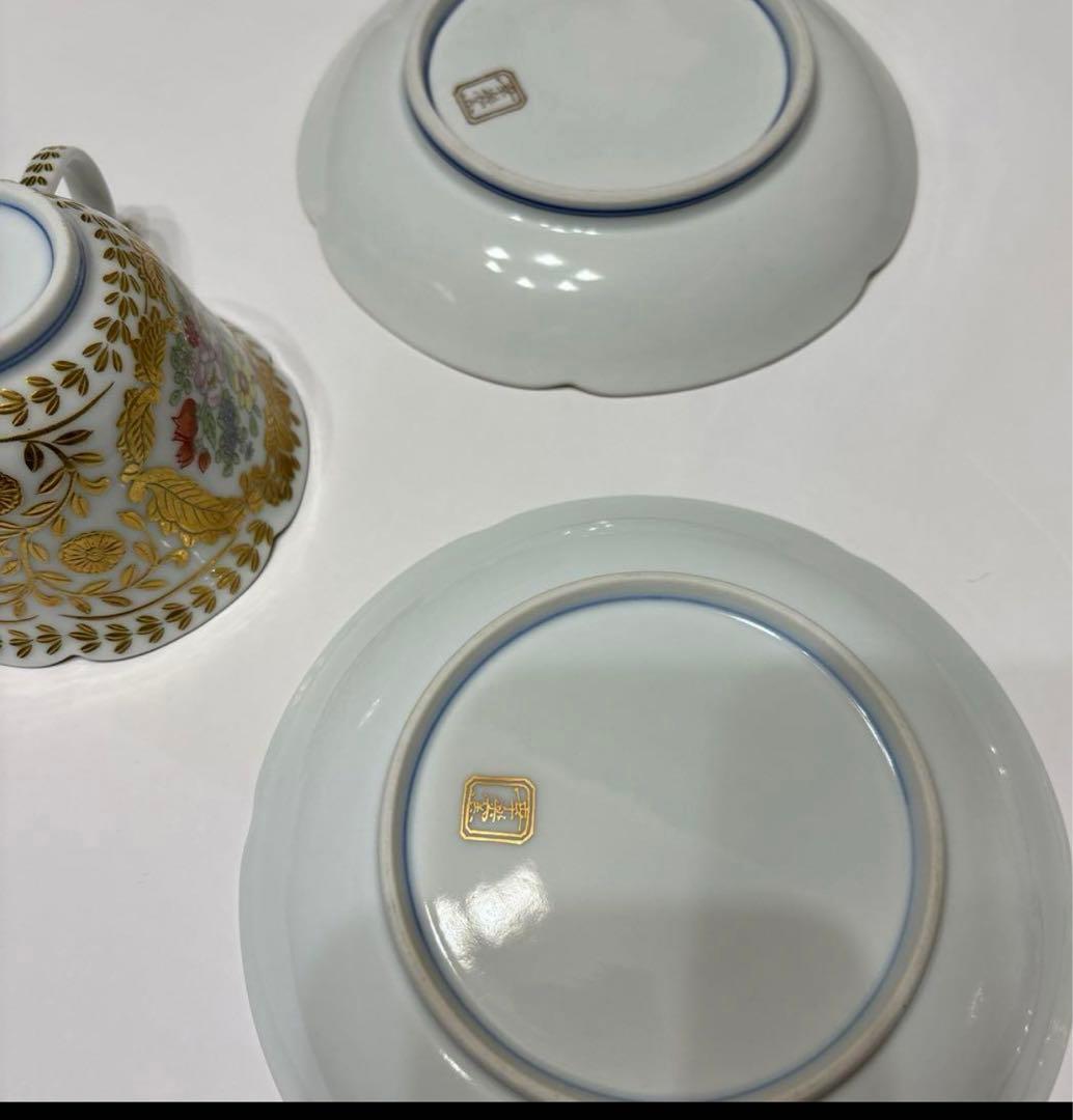 幸楽窯　有田焼　マリーアントワネット有田焼　幸楽窯(ベルサイユ青)