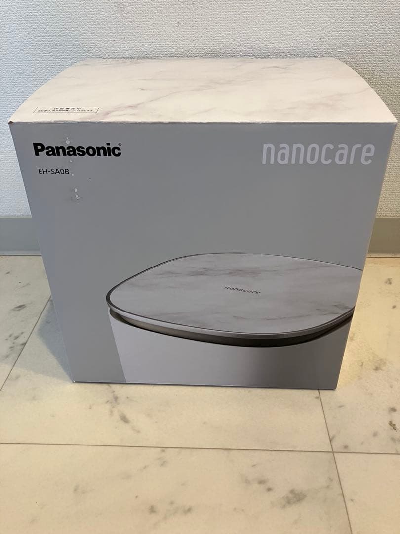 【新品未使用】Panasonic スチーマー ナノケア EH-SA0B-N