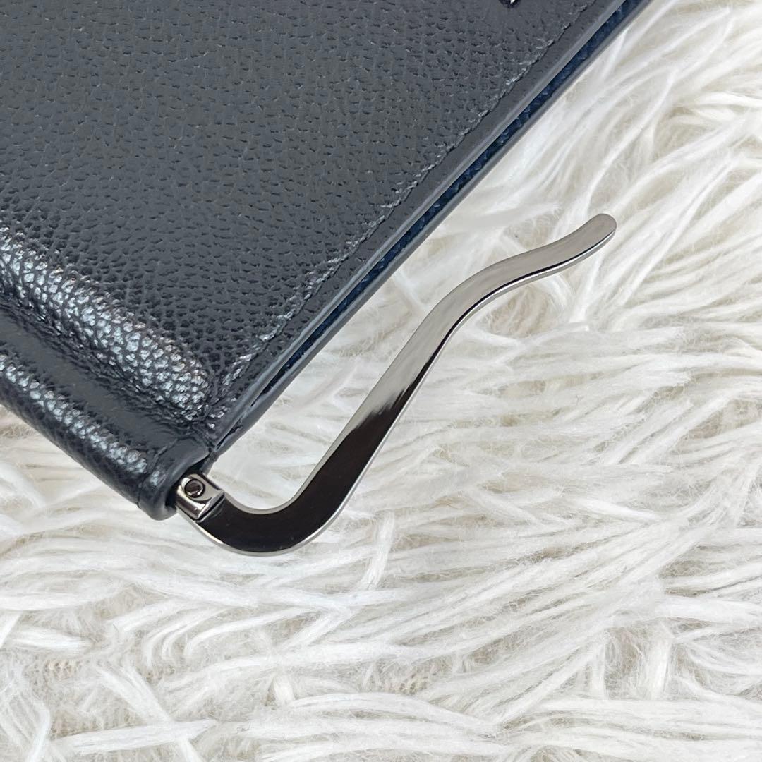 新品未使用/RFID搭載/近年モデル✨PRADA マネークリップ メタルロゴ財布