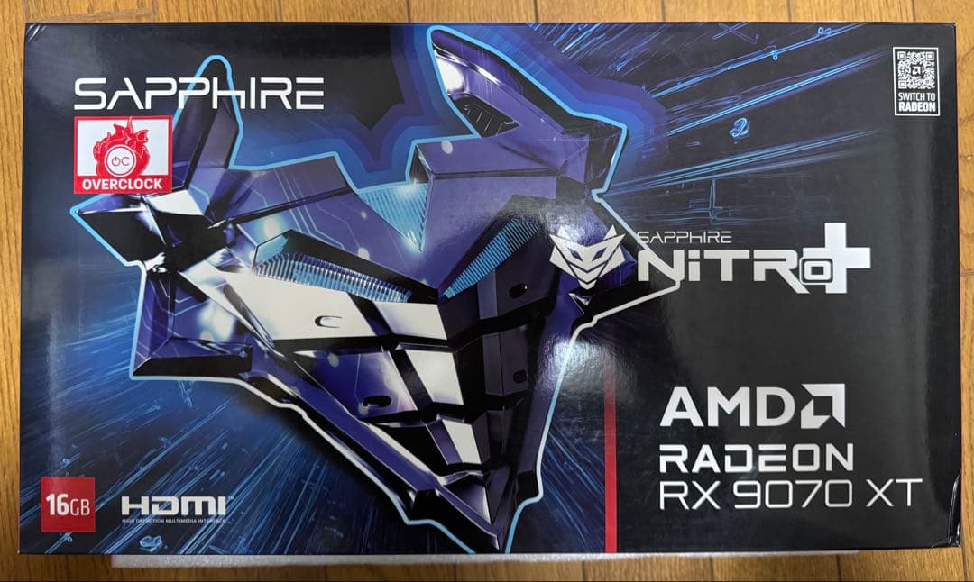 グラフィックボード・グラボ・ビデオカード SAPPHIRE NITRO+ Radeon RX 9070 XT