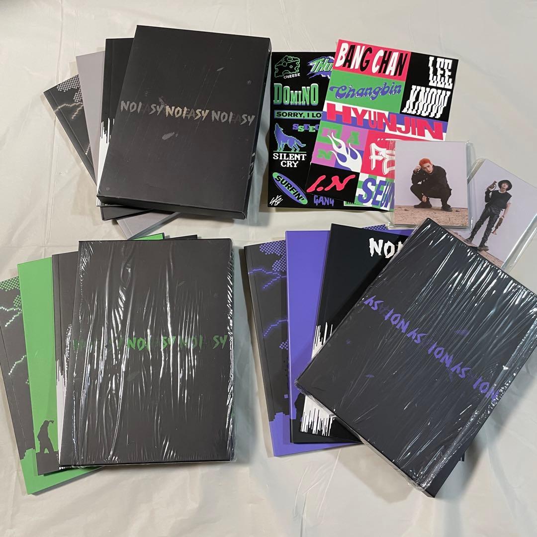 StrayKids アルバム　まとめ売り　トレカ　ポスター　チェックインマイル