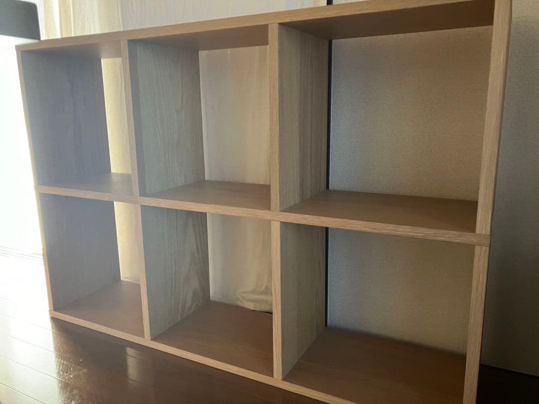 無印良品　スタッキングシェルフ3×2段　オーク材