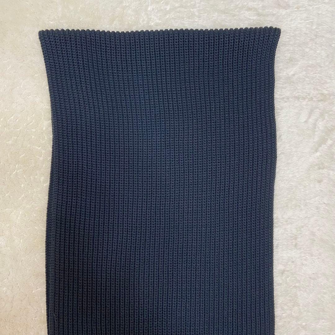 ✨Y-3 adidas ジッパーポケット付き コットン マフラー 黒