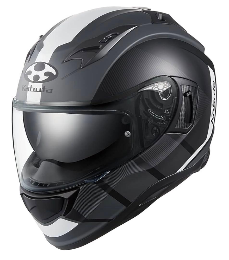 OGK カブト カムイ3 ジェーエム フルフェイス　フラットブラックホワイト