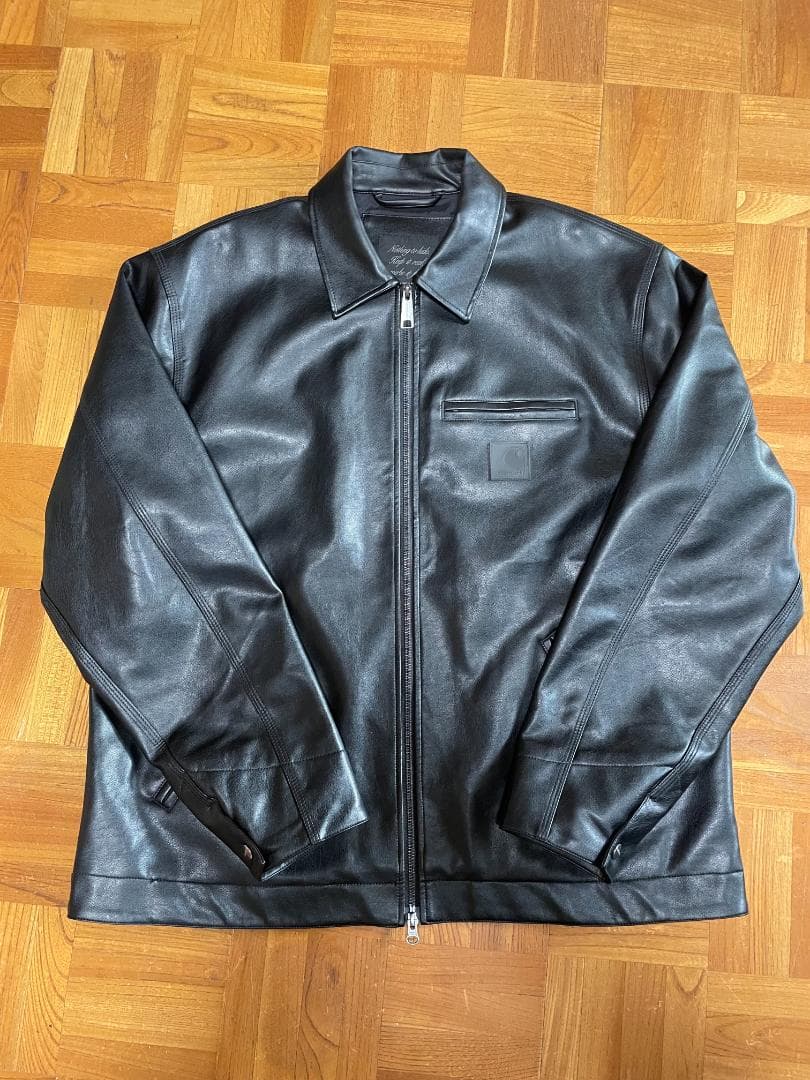 ジャケット・アウター Carhartt WIP DETROIT LEATHER JACKET